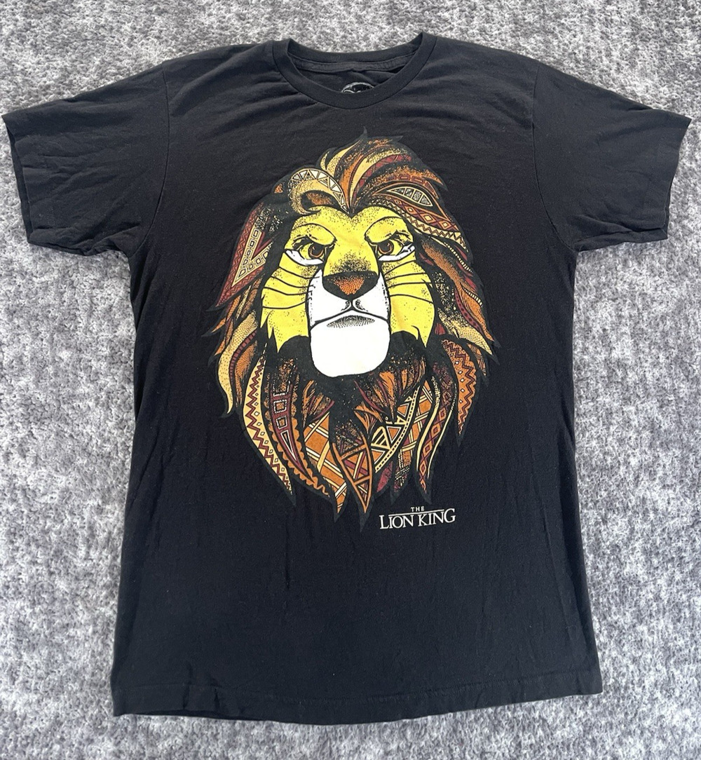 The Lion King Shirt Women’s Medium Black Classic 90s Cartoon Movie Disney